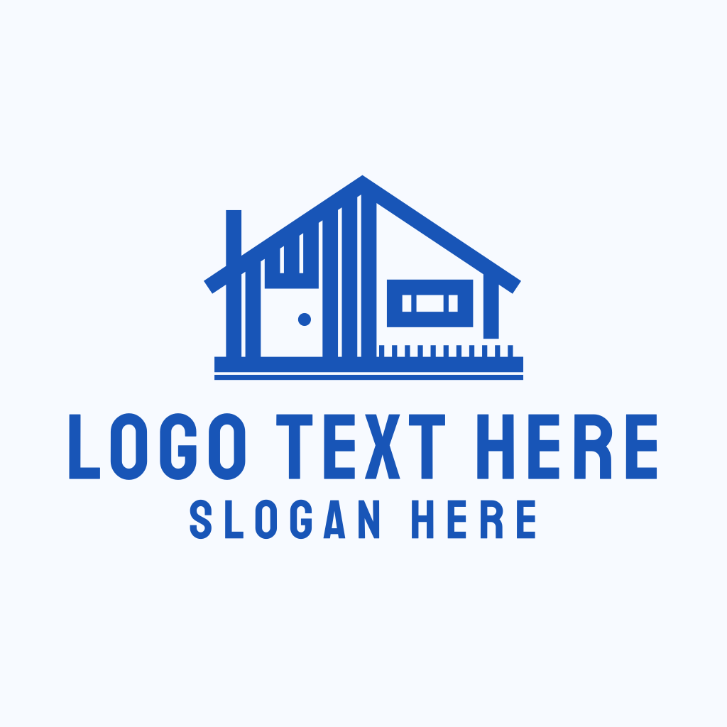 Minimalist Home Construction Logo | BrandCrowd Logo Maker