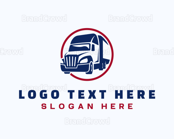 Cargo Delivery Trucking Logo
