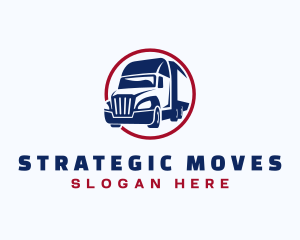 Cargo Delivery Trucking logo design