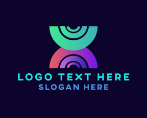 Geometric - Swirl Spiral Shape logo design