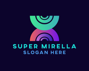 Swirl Spiral Shape Logo