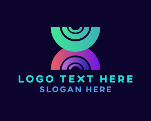 Swirl Spiral Shape Logo