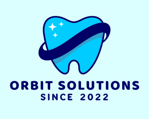 Dental Tooth Orbit logo design