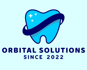 Dental Tooth Orbit logo design