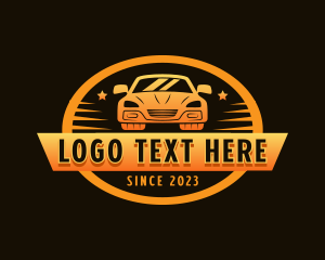 Car Dealer - Racing Automotive Car logo design