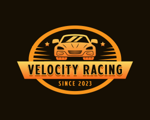 Racing Automotive Car logo design