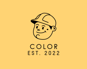 Fix - Construction Worker Character logo design