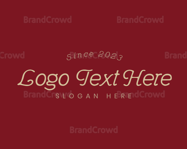 Simple Generic Brand Logo