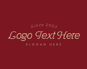 Simple - Classic Simple Wordmark logo design