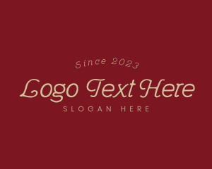 Crafting - Simple Generic Brand logo design
