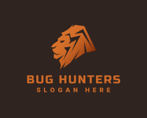 Regal Hunter Lion  logo design