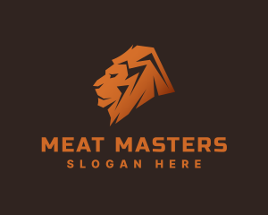 Regal Hunter Lion  logo design