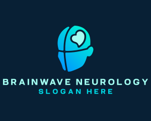 Neurology - Mental Health Mind Heart logo design