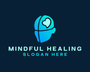 Therapist - Mental Health Mind Heart logo design