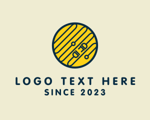 Plug - Electric Extension Cable logo design