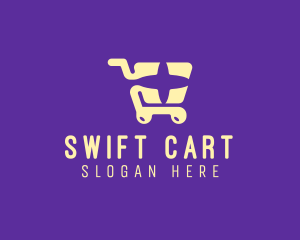 Star Shopping Cart logo design