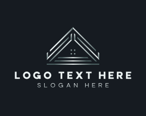 Contractor Builder - House Roofing Residential logo design