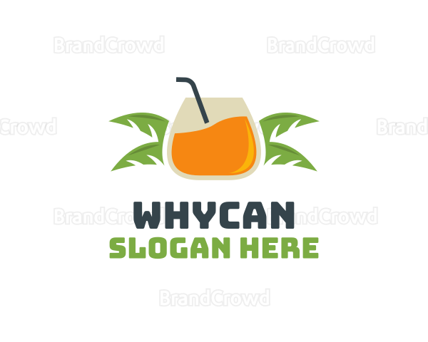 Tropical Beach Beverage Logo