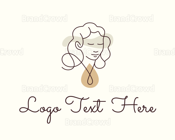 Elegant Necklace Jewelry Logo