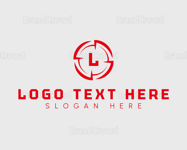 Crosshair Target Lettermark Logo