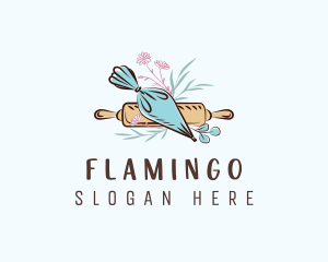 Pastry - Piping Bag Baking logo design