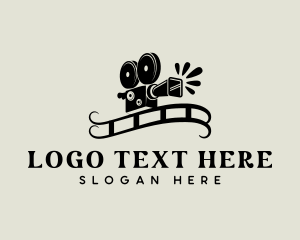 Videography - Film Cinema Studio logo design