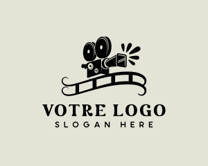 Strip - Film Cinema Studio logo design