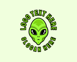 Online Gaming - Alien Martian Streaming logo design