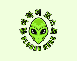 Alien Martian Streaming logo design