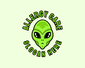 Alien Martian Streaming logo design