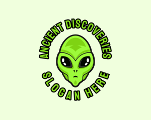 Alien Martian Streaming logo design