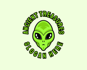 Alien Martian Streaming logo design