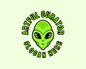 Alien Martian Streaming logo design