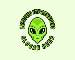 Alien Martian Streaming logo design