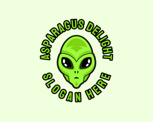 Alien Martian Streaming logo design