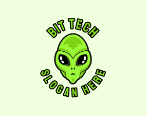 Alien Martian Streaming logo design