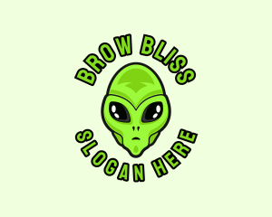 Alien Martian Streaming logo design