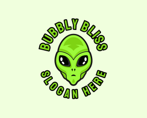 Alien Martian Streaming logo design