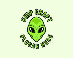 Alien Martian Streaming logo design