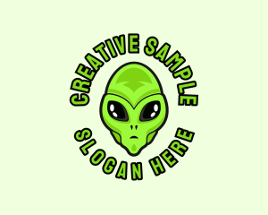 Alien Martian Streaming logo design