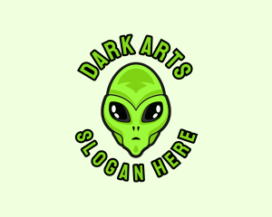 Alien Martian Streaming logo design