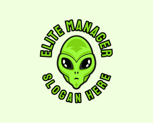 Alien Martian Streaming logo design