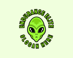 Alien Martian Streaming logo design