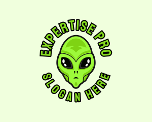 Alien Martian Streaming logo design