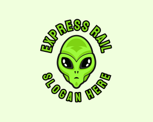 Alien Martian Streaming logo design