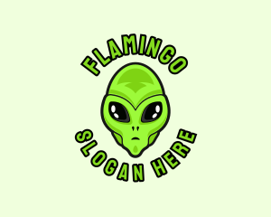 Alien Martian Streaming logo design