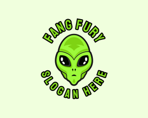 Alien Martian Streaming logo design