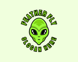 Alien Martian Streaming logo design