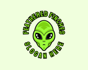 Alien Martian Streaming logo design