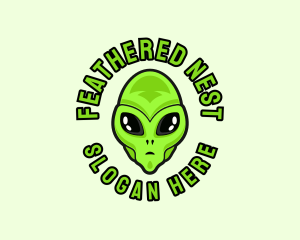 Alien Martian Streaming logo design